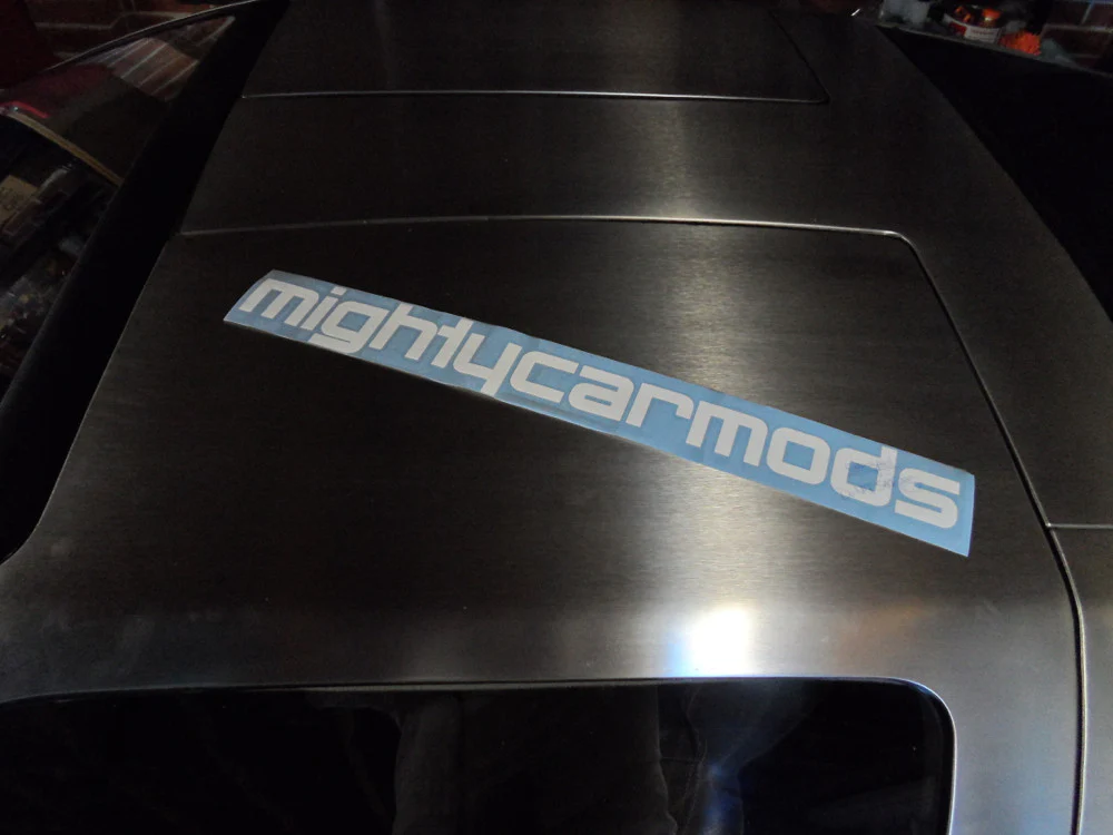 60cm "MightyCarMods" Sticker - Image 3