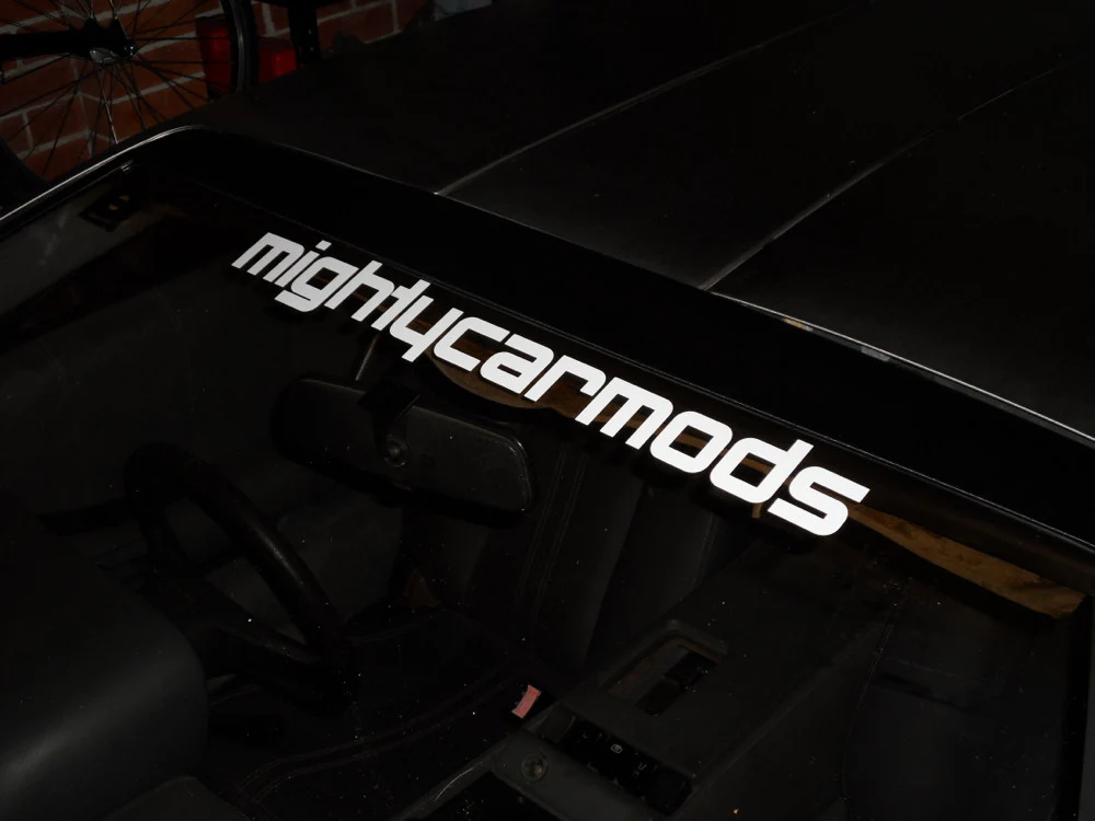 60cm "MightyCarMods" Sticker - Image 5