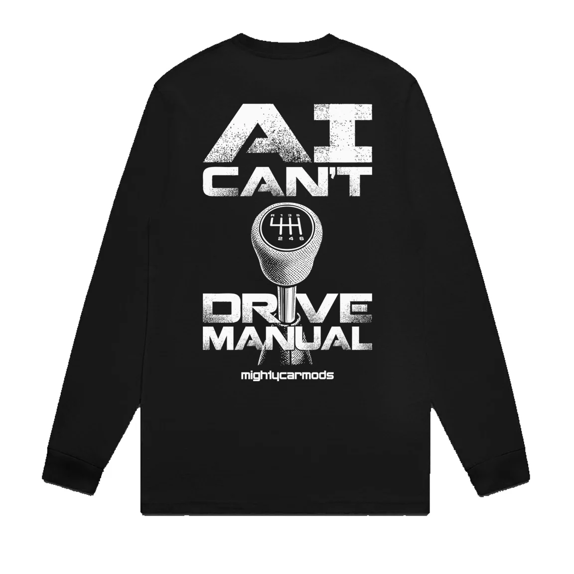 Ai Can't Drive Manual - Long Sleeve - Image 5