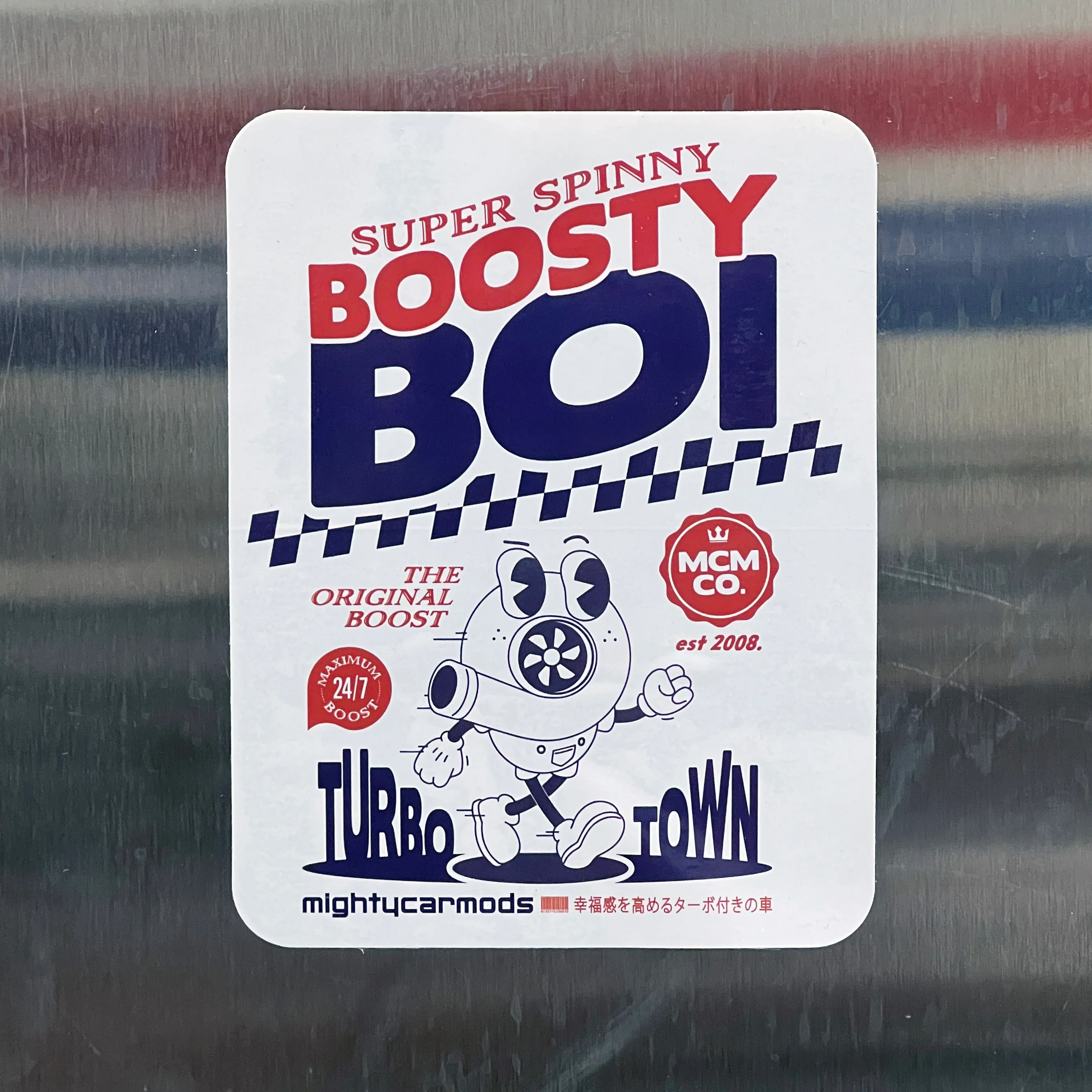 Boosty Boi Sticker - Image 2