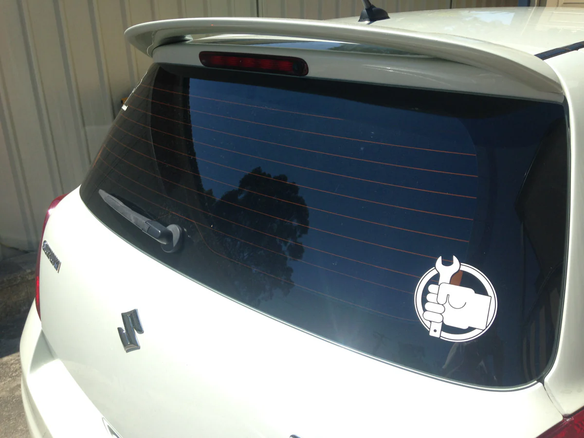 DIY Spanner Sticker - Image 3