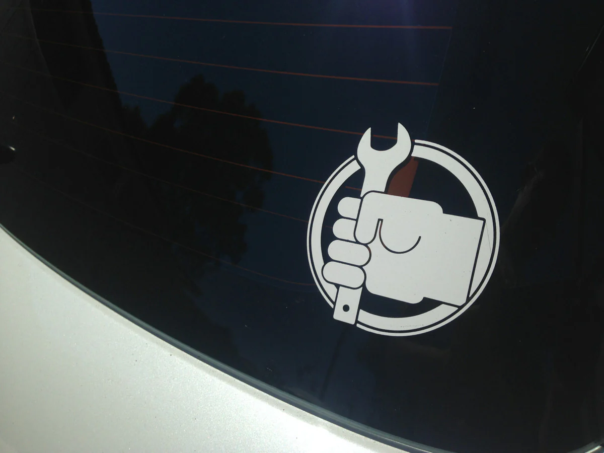 DIY Spanner Sticker - Image 4