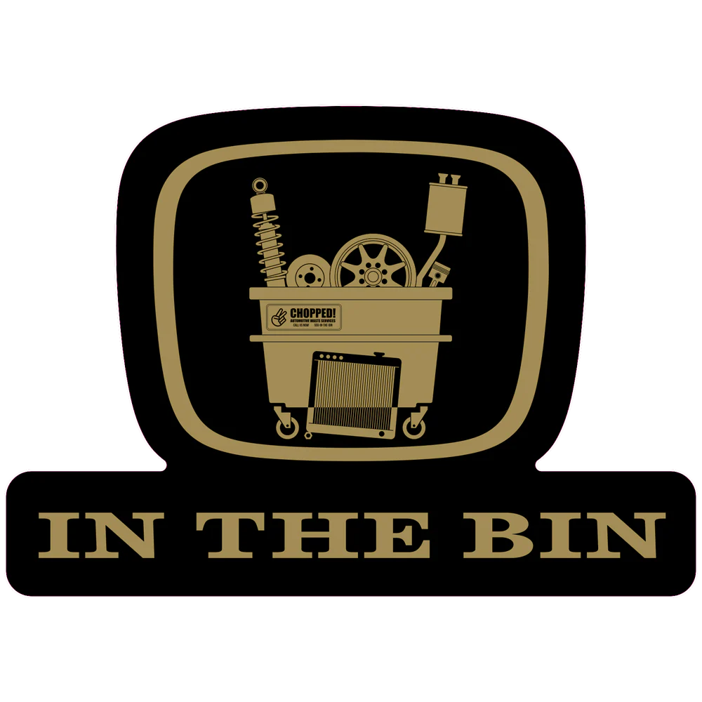 In The Bin Toolbox Sticker