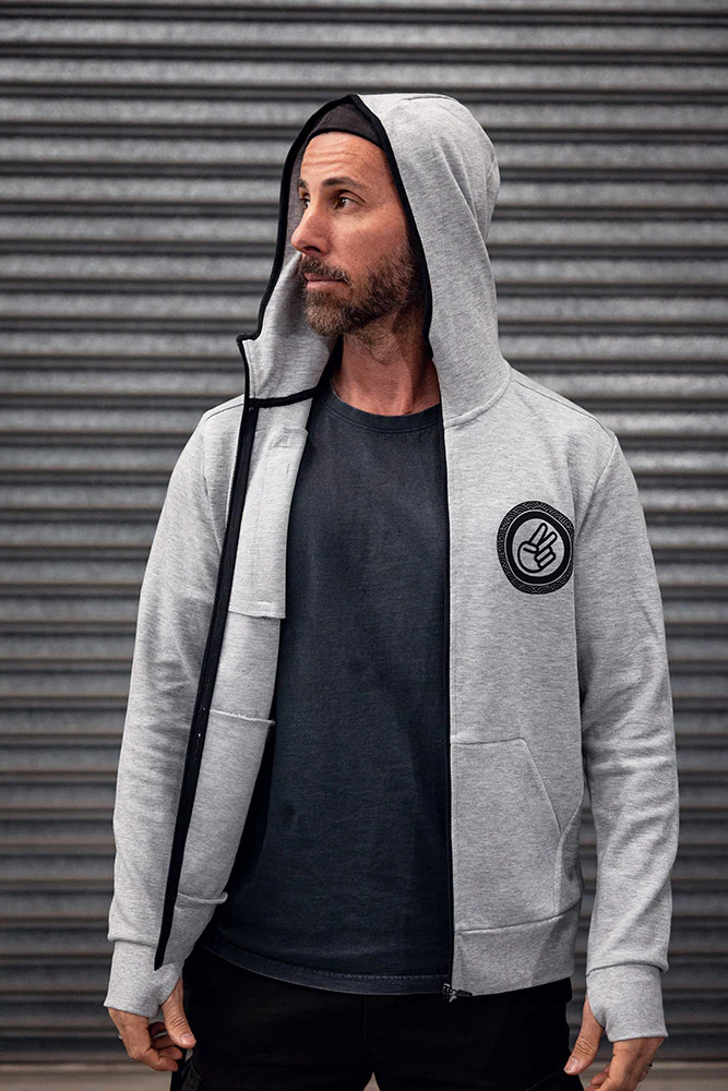Tokyo Grey Hoodie - Image 4