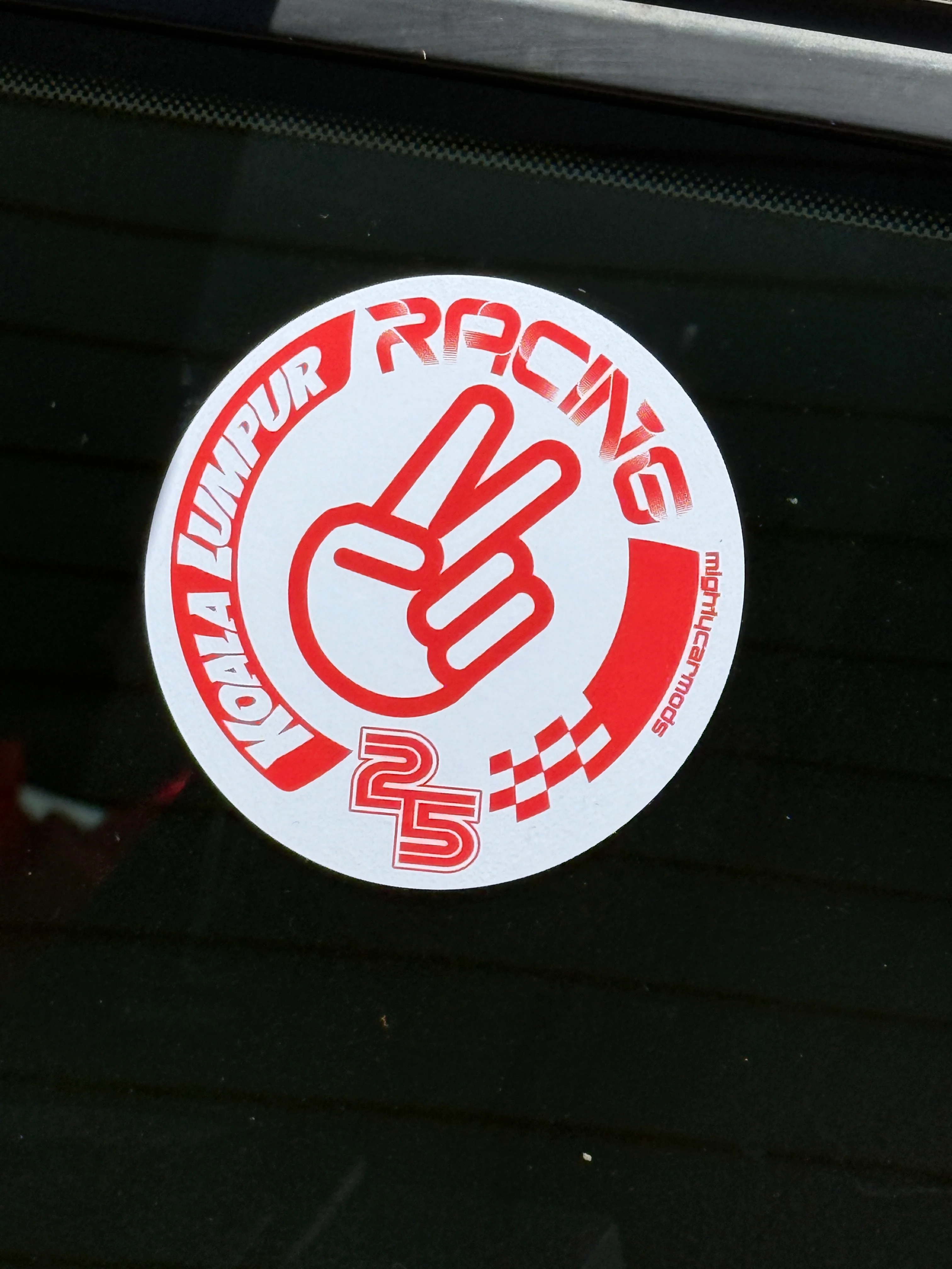 Koala Lumpur Racing 2025 - Circular Sticker - Image 2