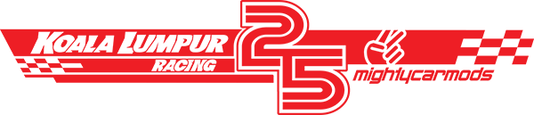 Koala Lumpur RACING 2025 -  Horizontal Sticker