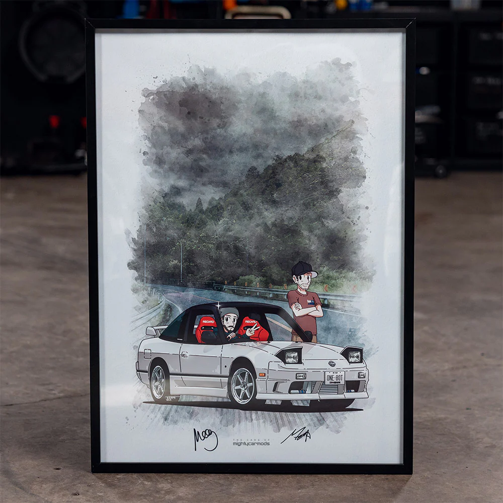 Limited Edition 180SX Poster [AUTOGRAPHED] - Image 3