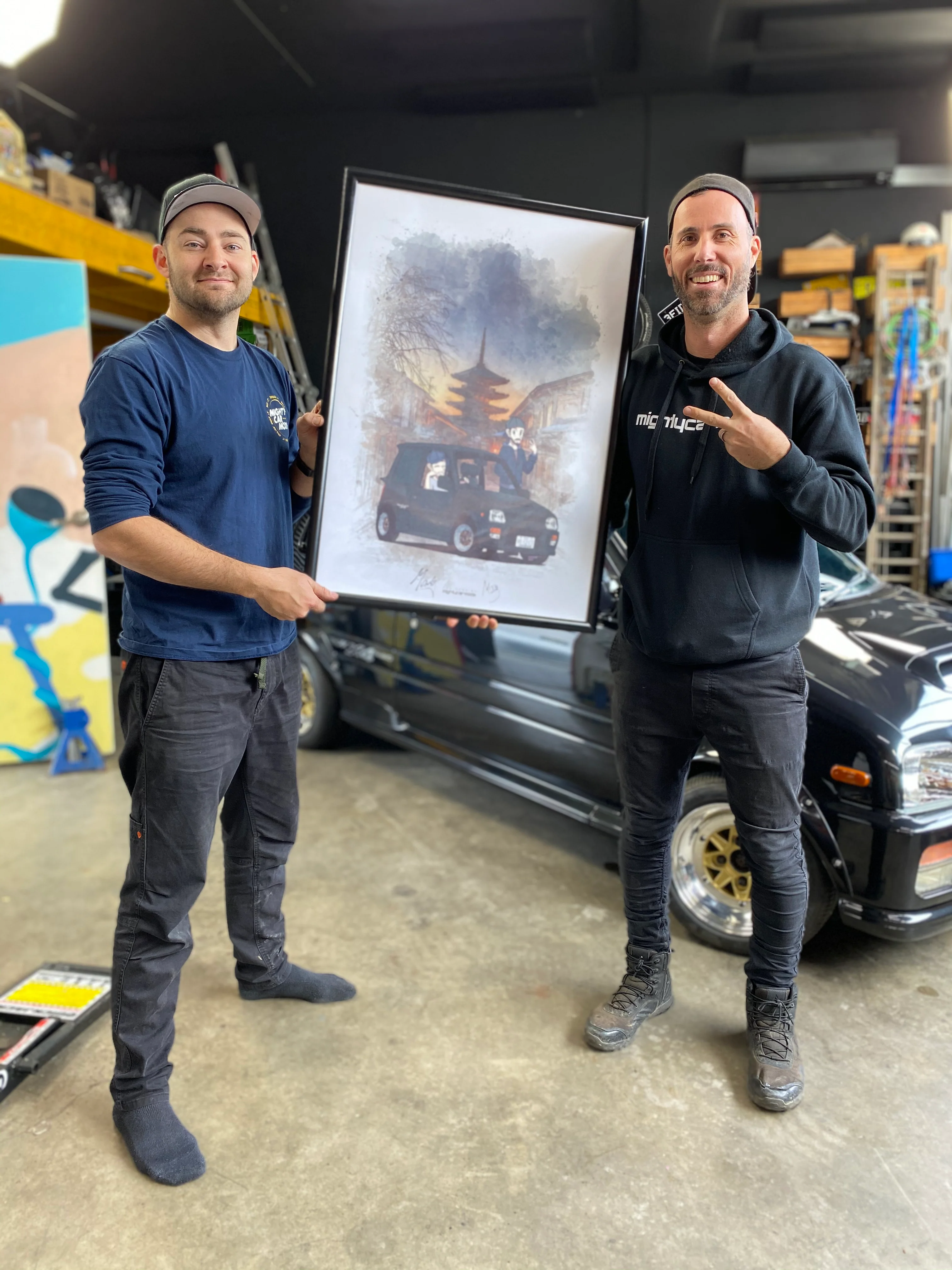 Limited Edition JDM MIRA Poster [AUTOGRAPHED] - Image 2