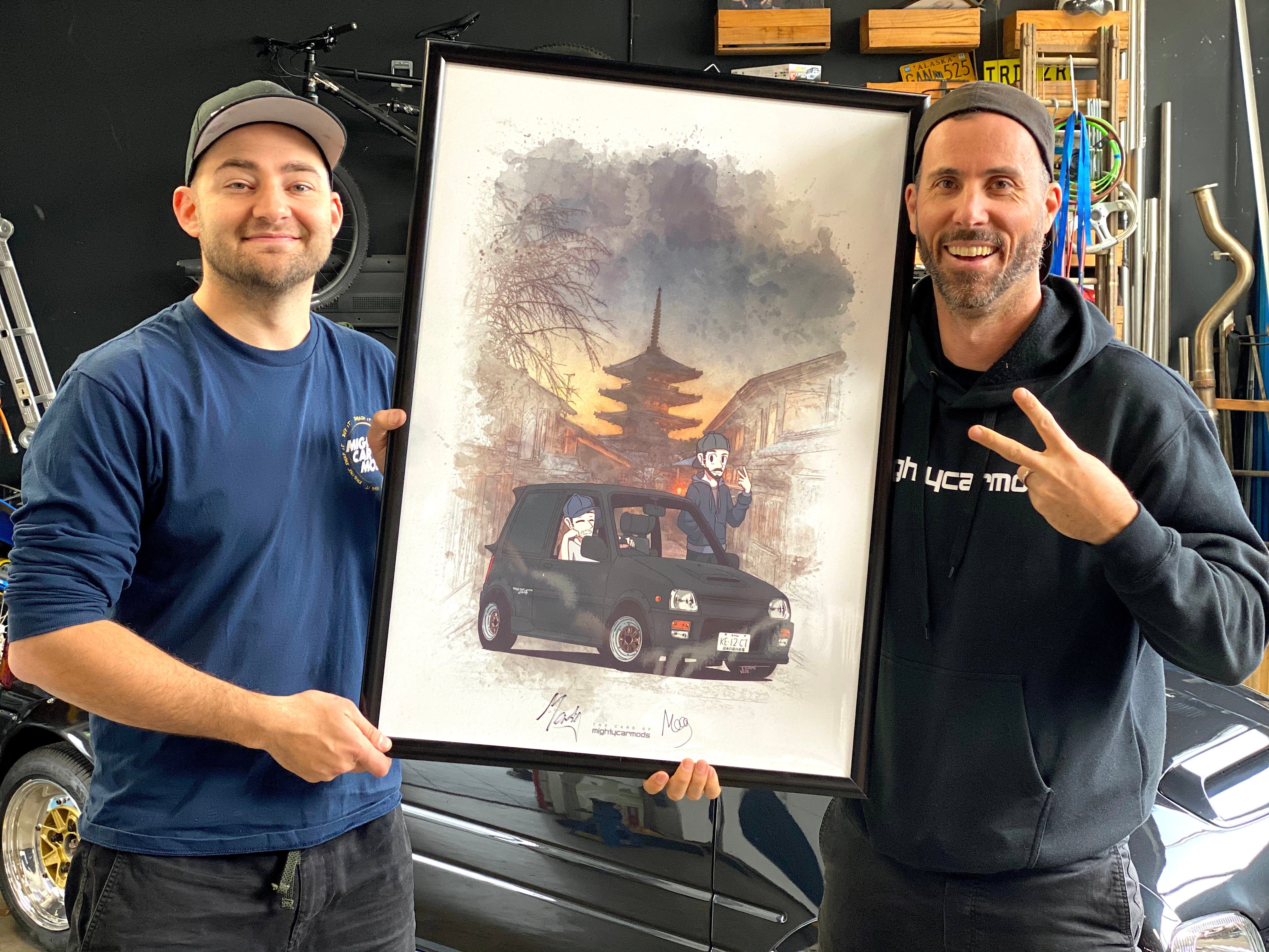 Limited Edition JDM MIRA Poster [AUTOGRAPHED] - Image 3