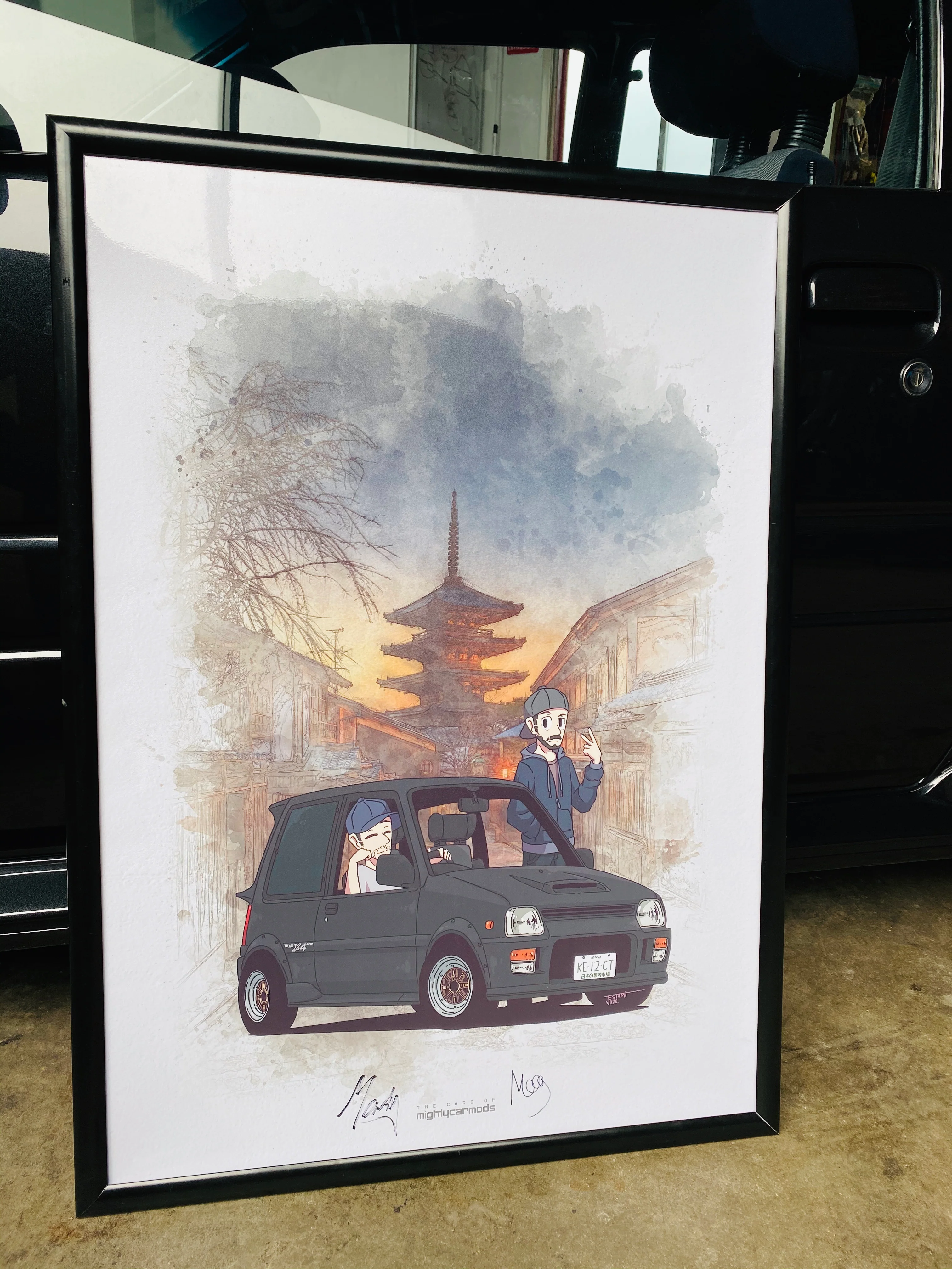 Limited Edition JDM MIRA Poster [AUTOGRAPHED] - Image 4