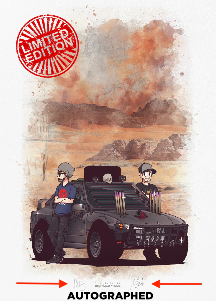Limited Edition MOD MAX Poster [AUTOGRAPHED]