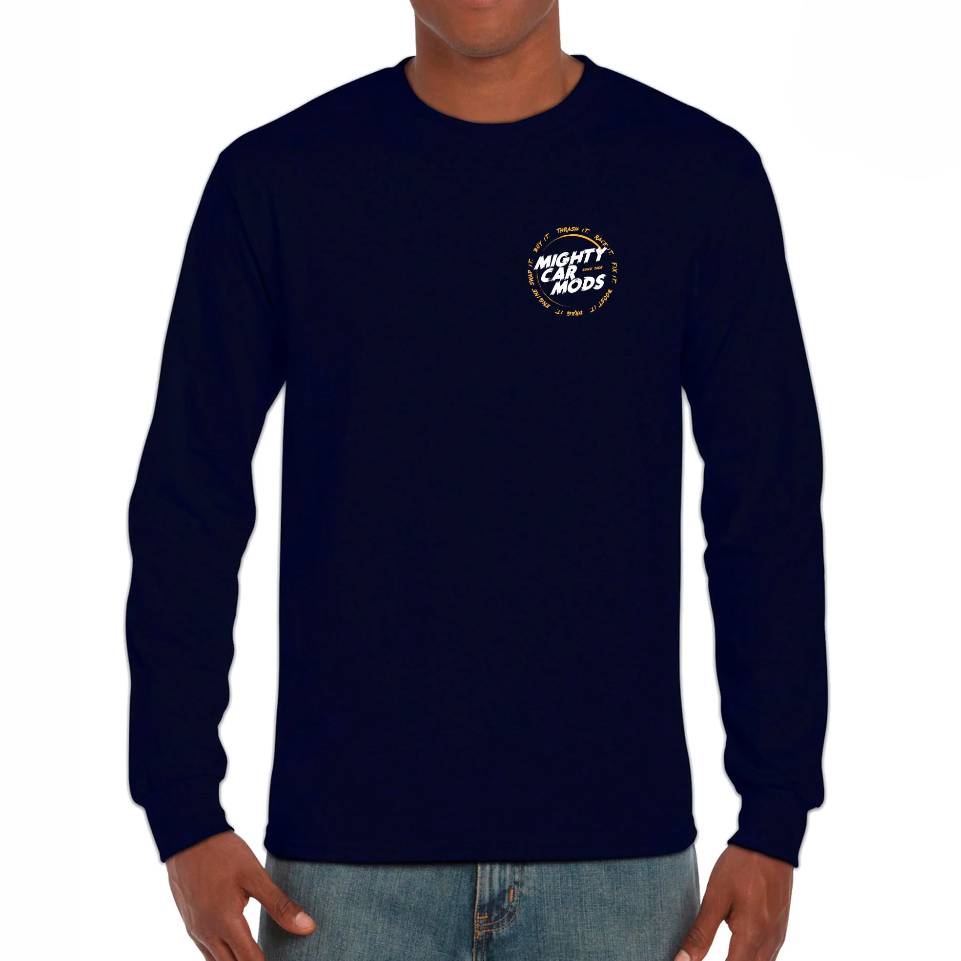 Buy It. Thrash it. Race it. Long Sleeve Workshop Shirt - Image 5