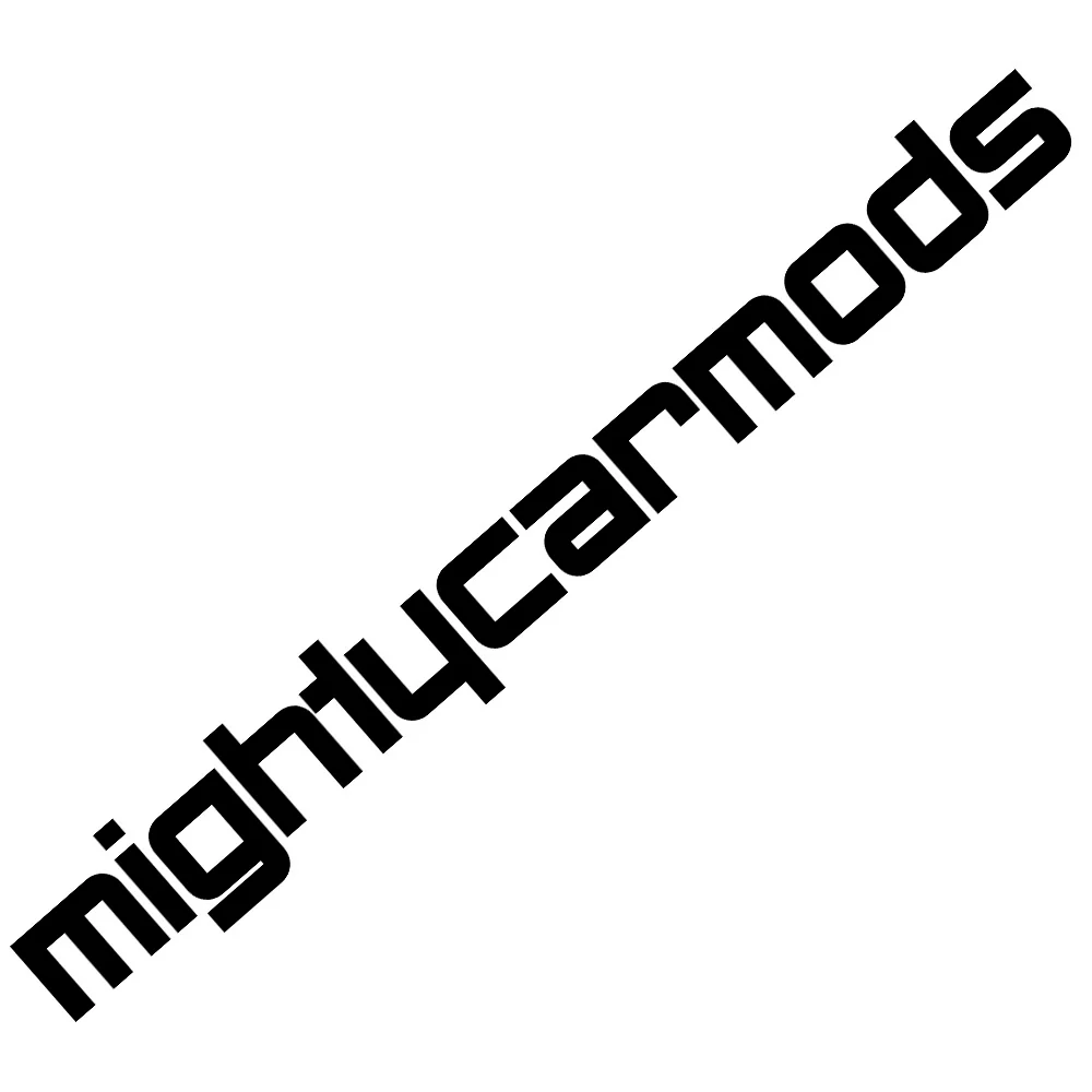 Mighty Car Mods Sticker [BLACK EDITION]