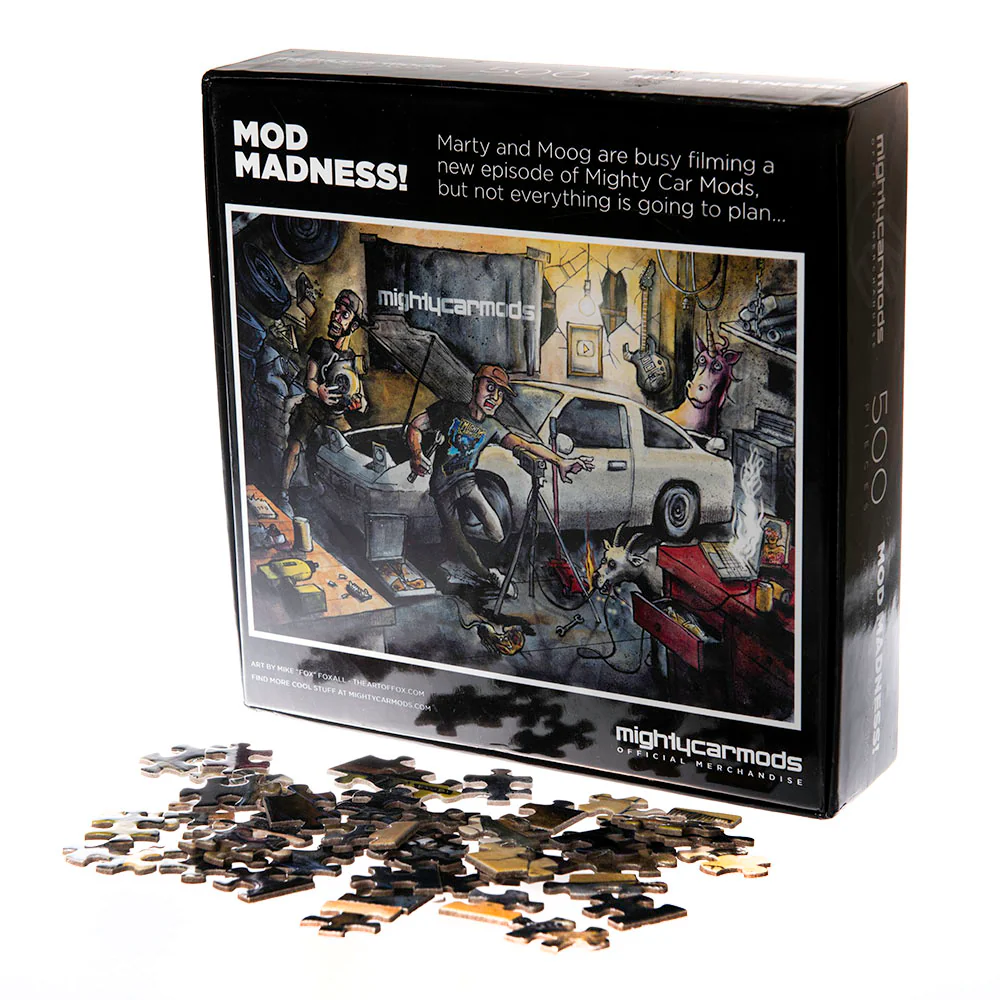 Mighty Car Mods Jigsaw Puzzle 500pcs - Image 2