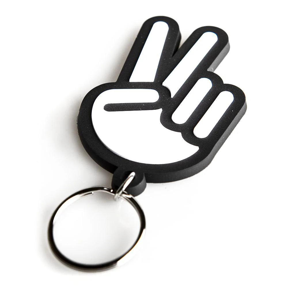 Rubber Chopped Keyring