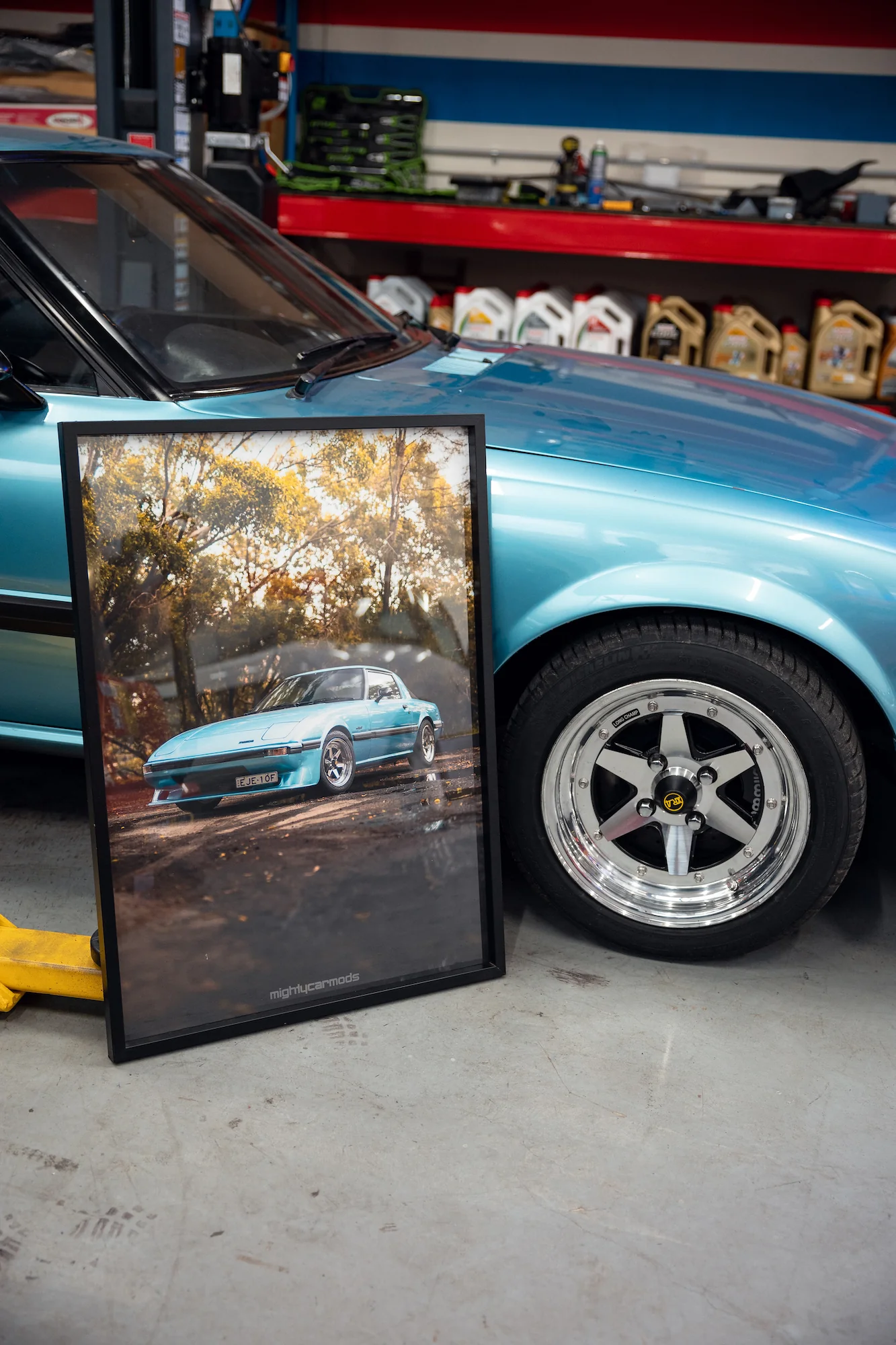 Mazda Series 2 RX7 Poster - Image 3