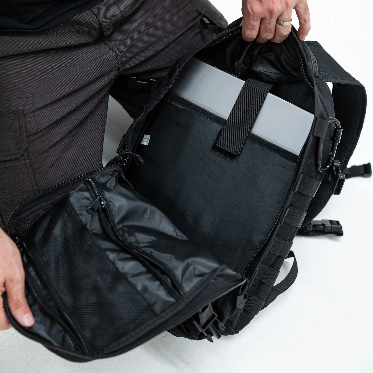 Tactical Laptop Backpack [Black Edition] - Image 8