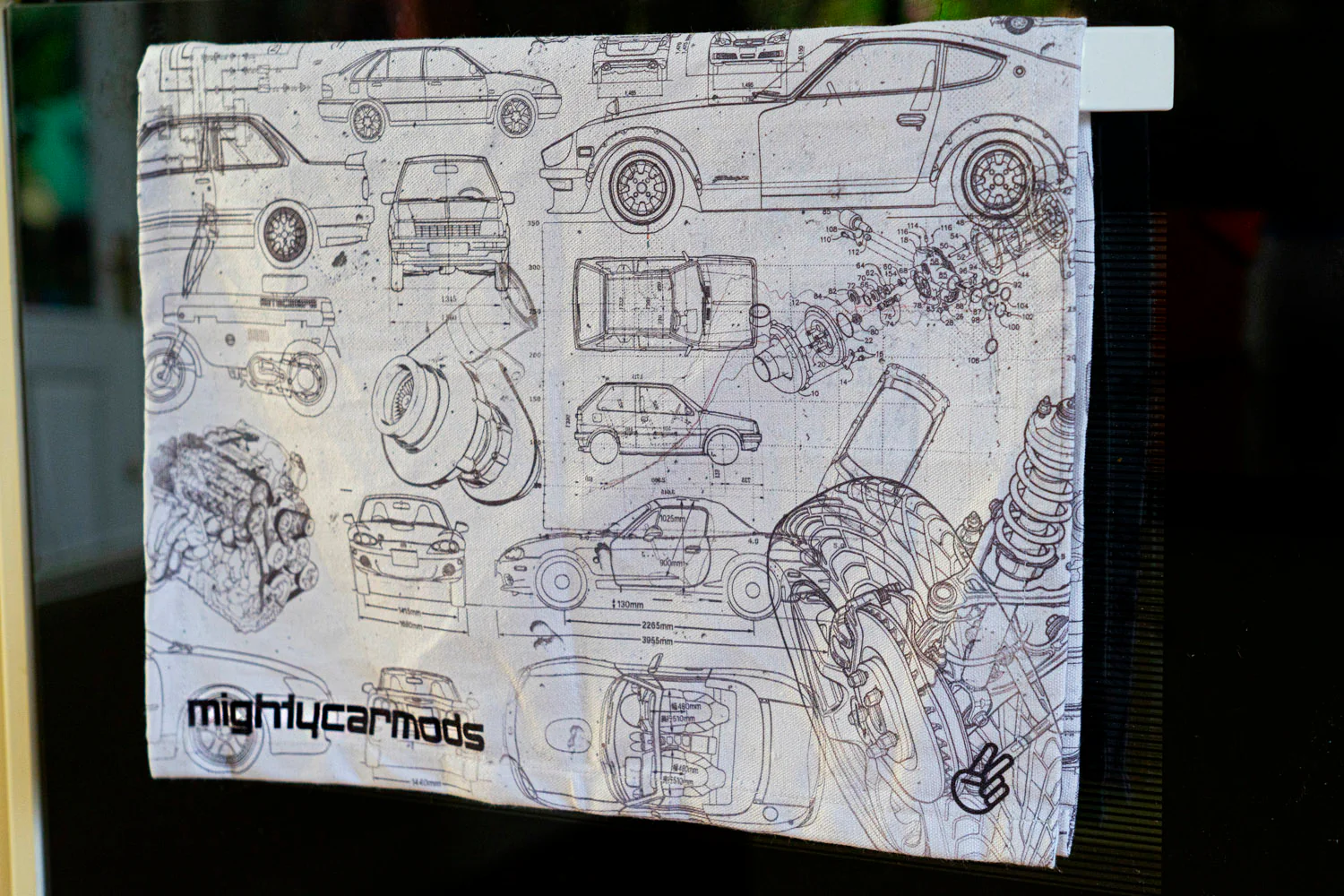 MCM Tea Towel / Dish Towel - Image 3
