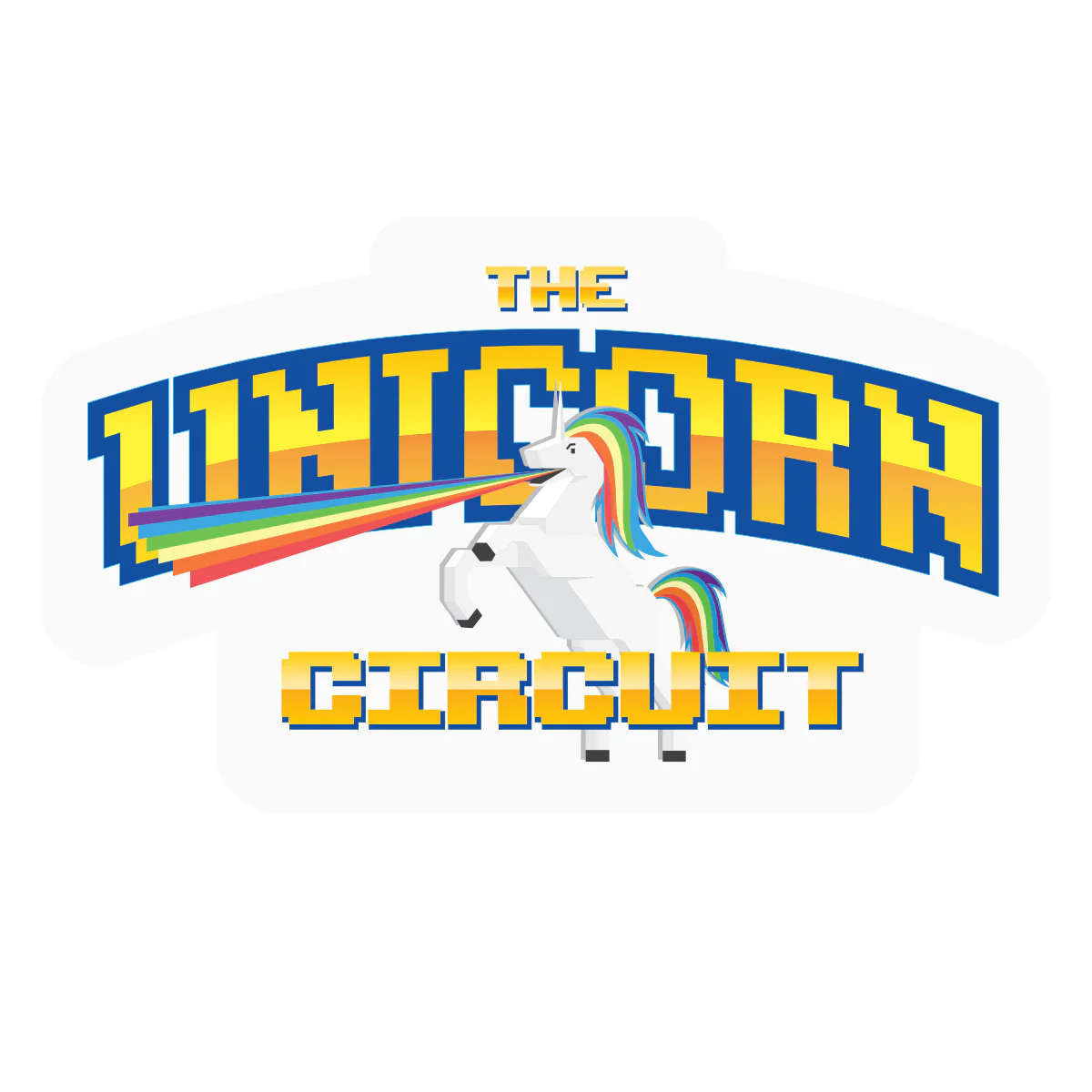 The Unicorn Circuit Sticker