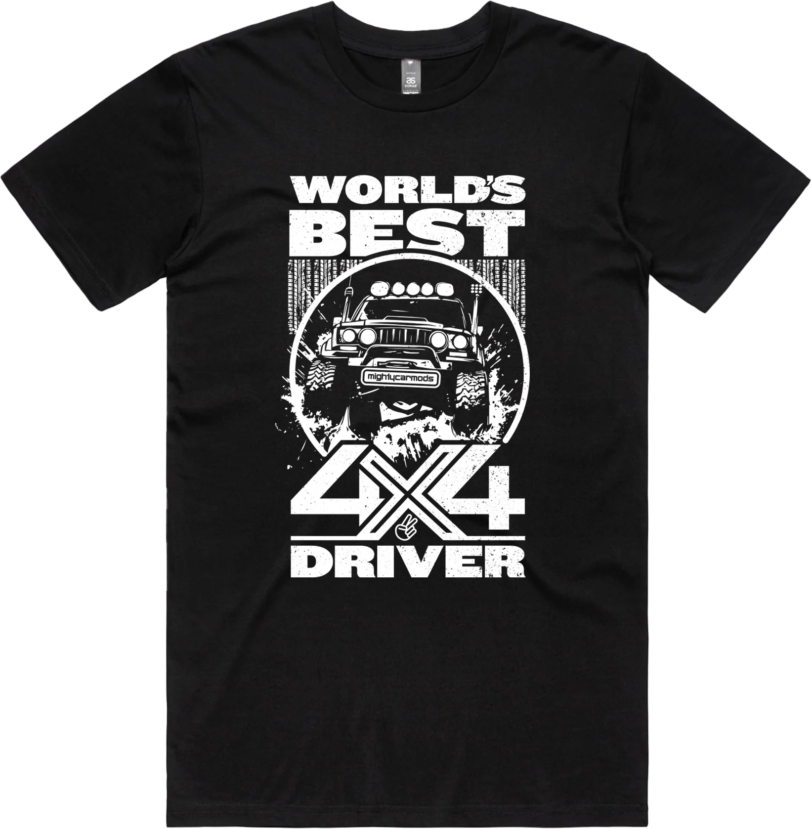 World's Best 4x4 Driver T-Shirt - Image 3